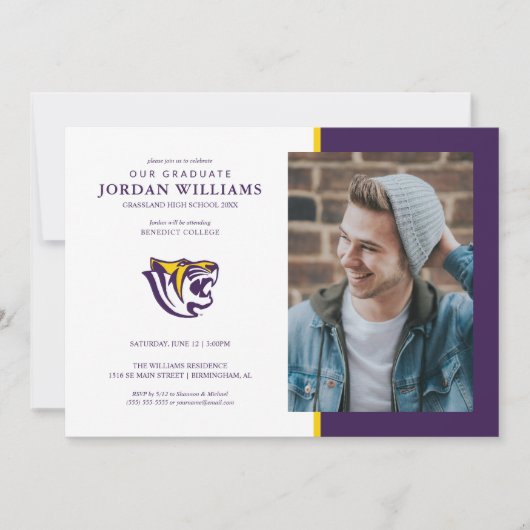 Diploma-uitreiking Benedict College Aankondiging (Voorkant)