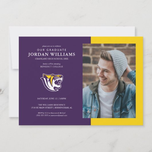 Diploma-uitreiking Benedict College Aankondiging (Voorkant)