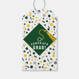 Diploma-uitreiking Cadeautags Gefeliciteerd Cadeaulabel