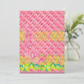 Diploma-uitreiking, feest- en gebeurteniskaarten aankondiging (Staand voorkant)