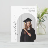 Diploma-uitreiking Foto | Aankondiging (Staand voorkant)