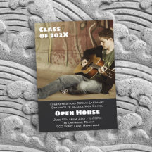 Diploma-uitreiking Foto Aankondiging Open Huis