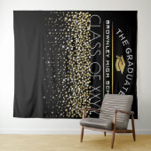 Diploma-uitreiking fotohoudini achtergrond wandkleed (In Situ (horizontaal))