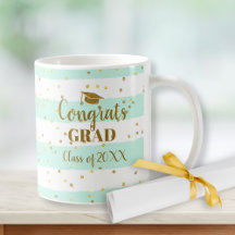 Diploma-uitreiking Gefeliciteerd Afstudeer Goud Gl