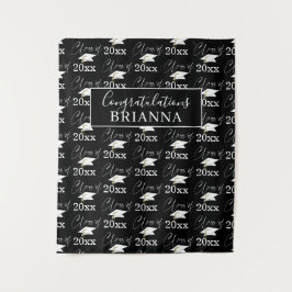 Diploma-uitreiking KLAS VAN Jaartal Foto-rekwisiet Wandkleed