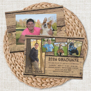 Diploma-uitreiking Landelijk Hout 5 Foto Collage Kaart