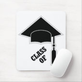 Diploma-uitreiking muts muismat (Met muis)