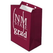Diploma-uitreiking New Mexico State University Medium Cadeauzakje (Achterkant Gekanteld)