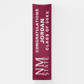 Diploma-uitreiking New Mexico State University Spandoek (Verticaal)