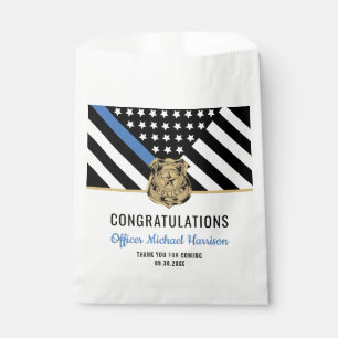 Diploma-uitreiking politieacademie bedankzakje