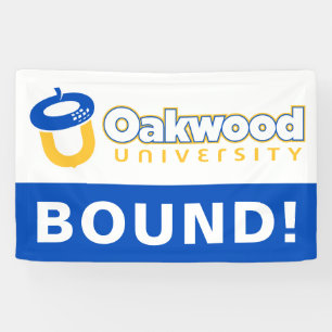 Diploma-uitreiking Universiteit van Oakwood Spandoek