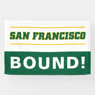 Diploma-uitreiking Universiteit van San Francisco Spandoek
