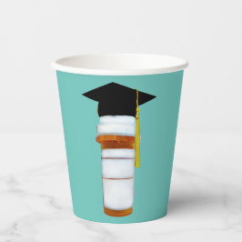 Diploma uitreiking Verpleegkunde en Farmacie Papieren Bekers