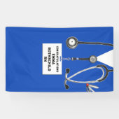 Diploma-uitreiking verpleegkunde spandoek (Horizontaal)