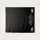 Diploma-uitreikingsfeest achtergrond foto prop wandkleed (Voorkant (horizontaal))