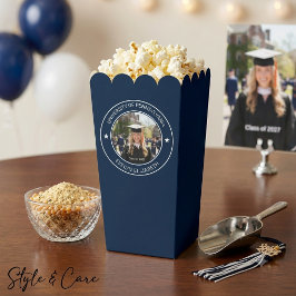 Diploma-uitreikingsfeest Klassieke Stijl Popcorn N Bedankdoosjes
