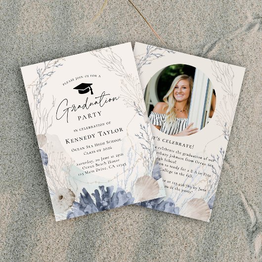 Diploma-uitreikingsfeestje aan het Ocean Beach Kaart