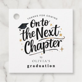 Diploma-uitreikingsfeestje Modern Trendy Nieuw Hoo Bedankjes Labels