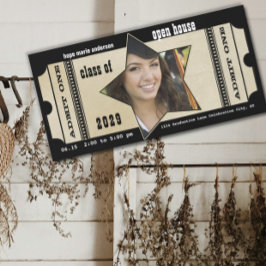 Diploma-uitreikingsfoto's Afstudeeruitnodiging