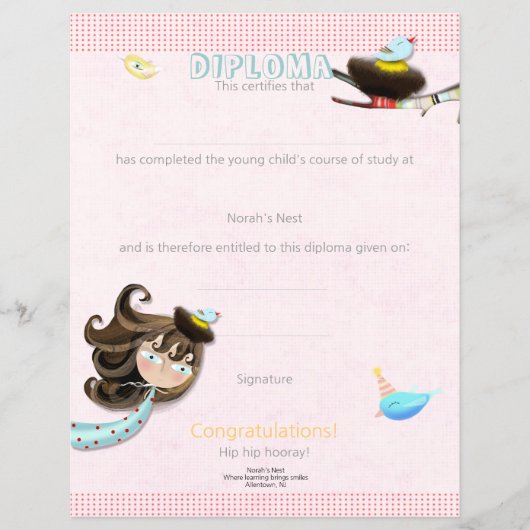 DIPLOMA van Rupydetequila Flyer (Voorkant)