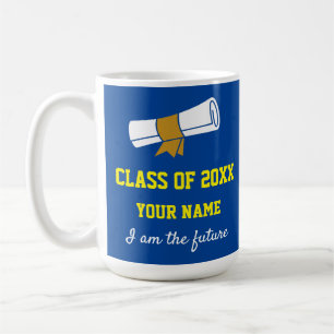 Diploma voor de afgestudeerde 15 oz koffiemok