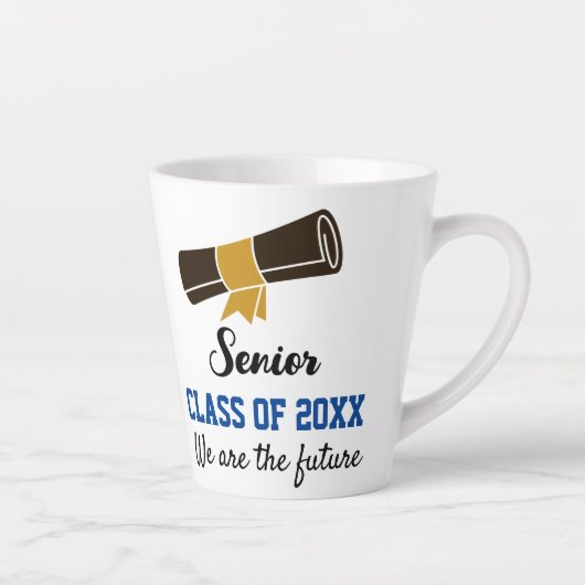 Diploma voor de Afstuderen laatstgenoemde Mok (Rechts)