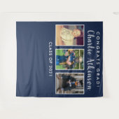 Diplomafoto-collage-achtergrondbanner Wandkleed (Voorkant (horizontaal))