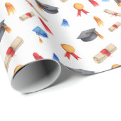 Diploma's afstuderen Caps Cadeaupapier (Rol Hoek)