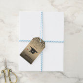 Diploma's, Gouden Diamanten, Afgestudeerd Cadeaulabel (Met Touw)