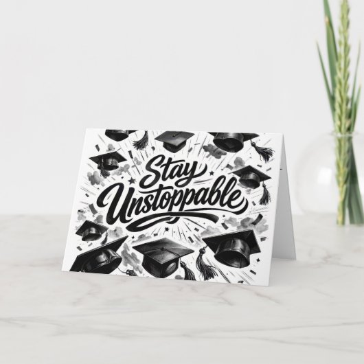 Diploma's met Motiverende Tekst Kaart (Voorkant)