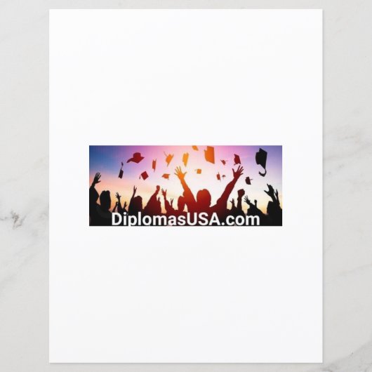 diploma's of diploma's op de middelbare school Rep (Voorkant)