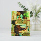 Diplomatie Briefkaart (Staand voorkant)