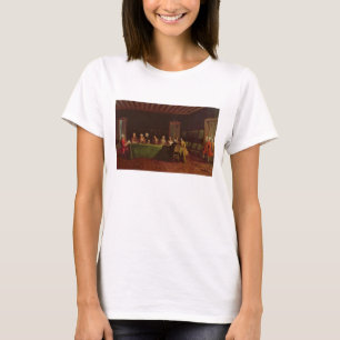 Diplomatieke bijeenkomst (olie op canvas) t-shirt