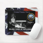 Diplomatieke mariniers muismat (Met muis)