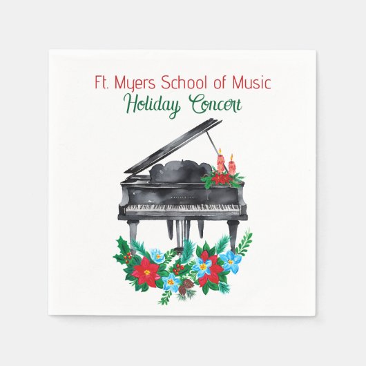 Diplomay Piano Concert Overweging Servet (Voorkant)