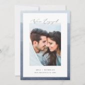 Dipped Border | Foto-Verloving Aankondiging (Voorkant)