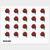 Dipped Ronde Sticker (Vel)
