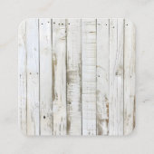 Dipper Raffle gingham baby shower  Informatiekaartje (Achterkant)