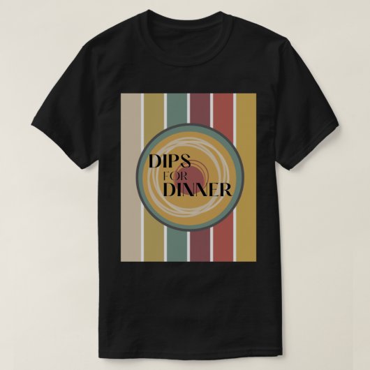 Dips voor binnenshuis - Twist T-shirt (Design voorkant)