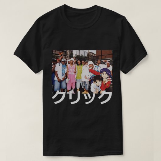 Dipset x Evangelion x Clique Essential T-Shirt (Design voorkant)