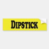 Dipstick Bumpersticker (Voorkant)