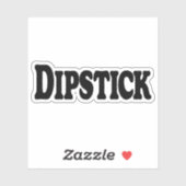 Dipstick Sticker (Vel)