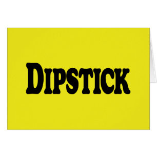 Dipstick Wenskaart