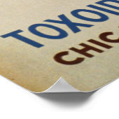 Diptheria slaat onbeschermde kinderen  aan poster (Hoek)