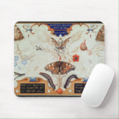 Diptych met bloemen en insecten, 1591 muismat (Met muis)