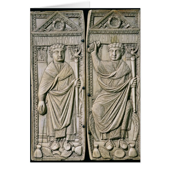 Diptych of Boethius Consul in 487 AD (Voorkant)