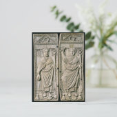 Diptych of Boethius Consul in 487 AD Briefkaart (Staand voorkant)