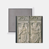 Diptych of Boethius Consul in 487 AD Magneet (Voorkant / Achterkant)