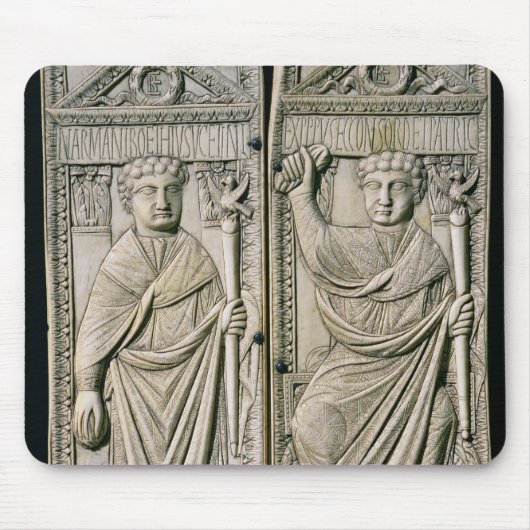 Diptych of Boethius Consul in 487 AD Muismat (Voorkant)