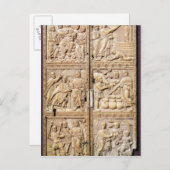 Diptych toont de Miracles van Christus Briefkaart (Voorkant / Achterkant)